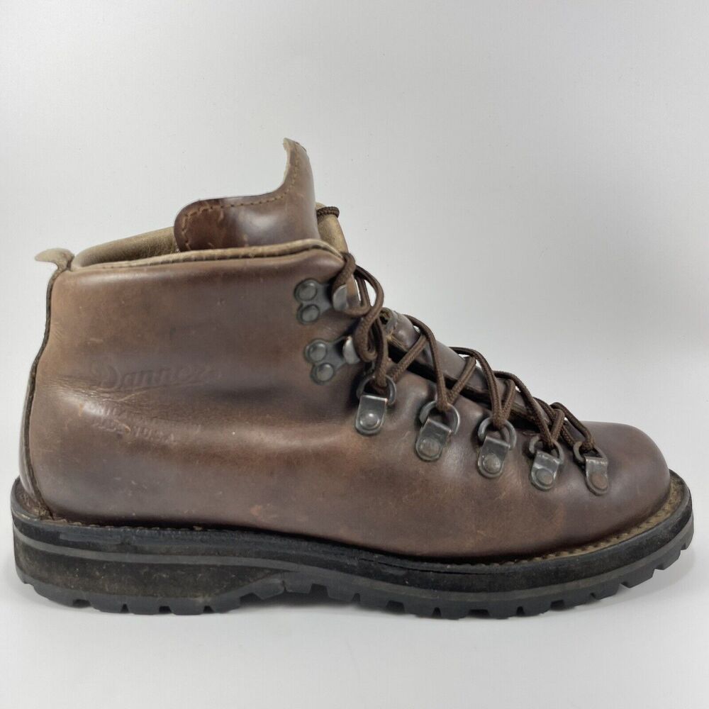 Danner Mountain Light 30800 Gore-Tex Men's Size 8.5 Boots Brown Leather Hiking